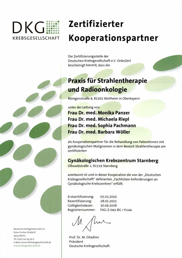 Gynäkologisches Krebszentrum Starnberg